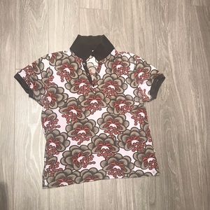 Versace Collection Polo Floral